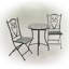 Lagunitas 2 - Person Patio Dining Set with Round Table , Cushions Included