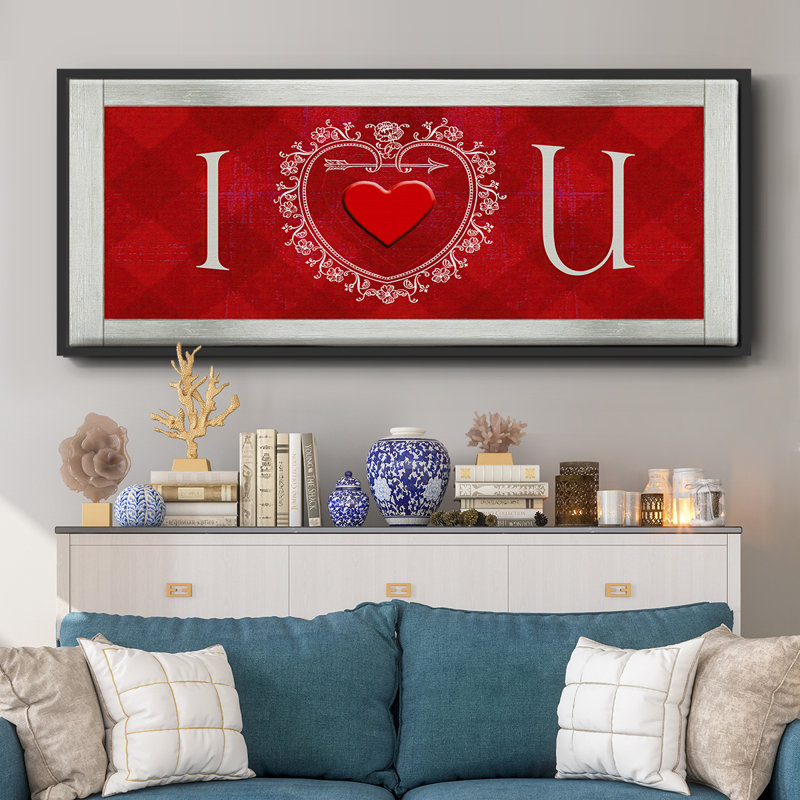 DIY Love Collection H- Framed Canvas