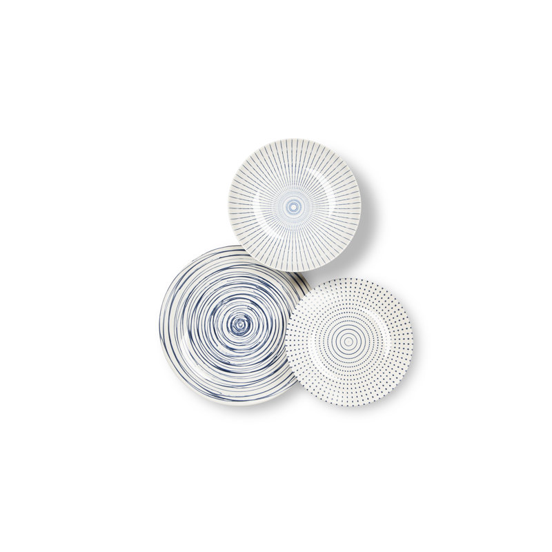 Hanami 18 Piece Ceramic Dinnerware Set - Service for 6