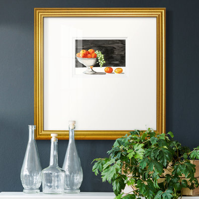 Watercolor Fruit Bowl II - impression d'un seul cadre photo