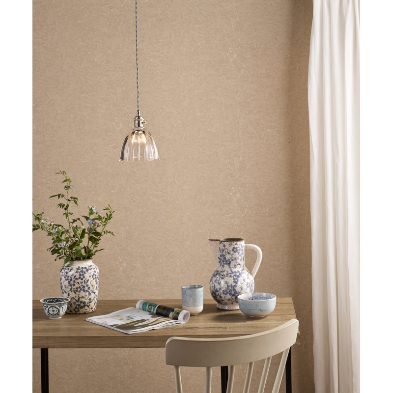 1 - Light Pendant, Antique Chrome