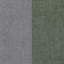 Canapé modulaire, tissu gris classique, 4 coussins décoratifs