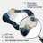 Gold and blue Abstract marble paint IV - Marble Cloud Unique Wall Mirror, Modern Asymmetrical Mirror, Printed Metal Art-966440547