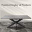 Bolanger Extendable Metal Base Dining Table