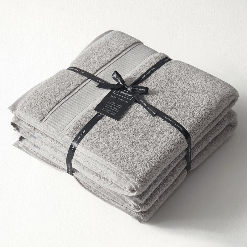 Belmore 6Pc. Ensemble de serviettes, Platine