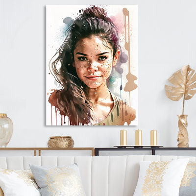 Style Icon Portrait IV - reproduction sur toile