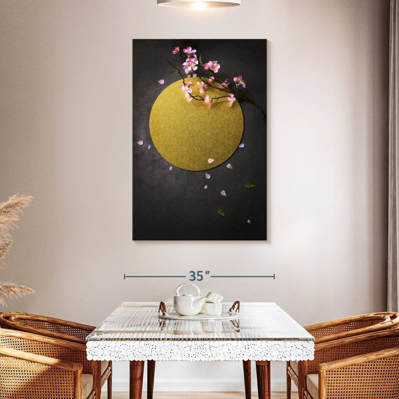 Sakura Flower Tray, 48" H x 32" W