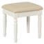 Ensemble coiffeuse avec tabouret et miroir Lomita