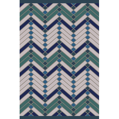 Wellow Cotton Oriental Indoor Rug