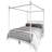 Eram Metal Canopy Bed-409666123-409666127