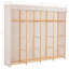 Gunther Solid Wood Wardrobe