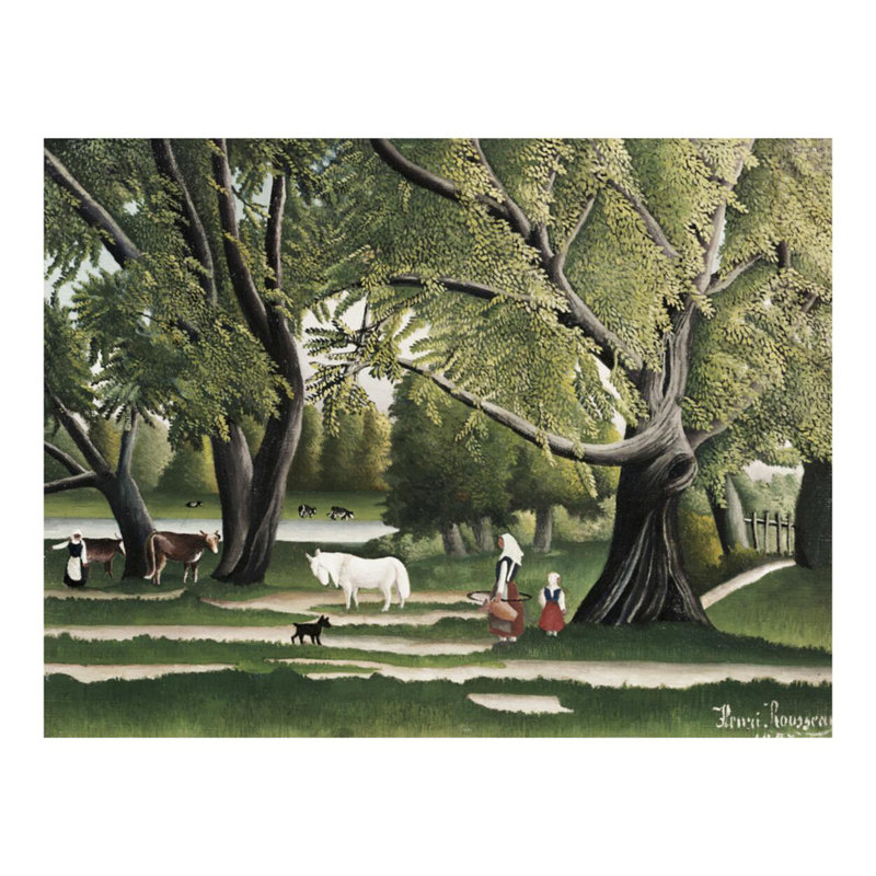 «Summer» par Henri Rousseau - Impression giclée, H 16 po x l 20 po
