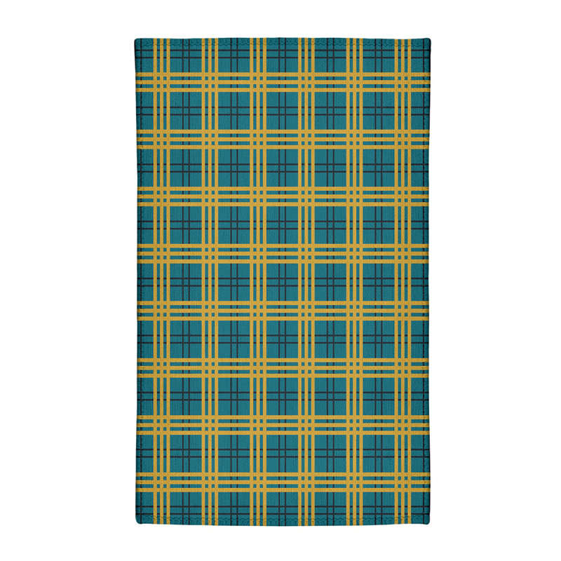 Plaid Indoor Rug, Rectangle 2' x 3'