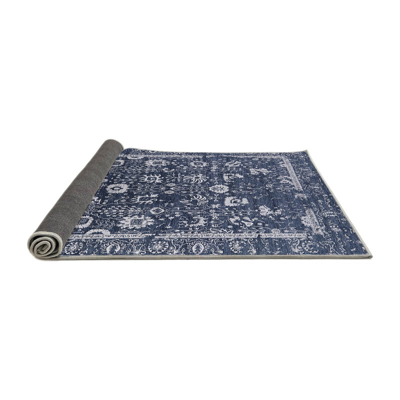 Sharen Floral Indoor Rug, Round 6'