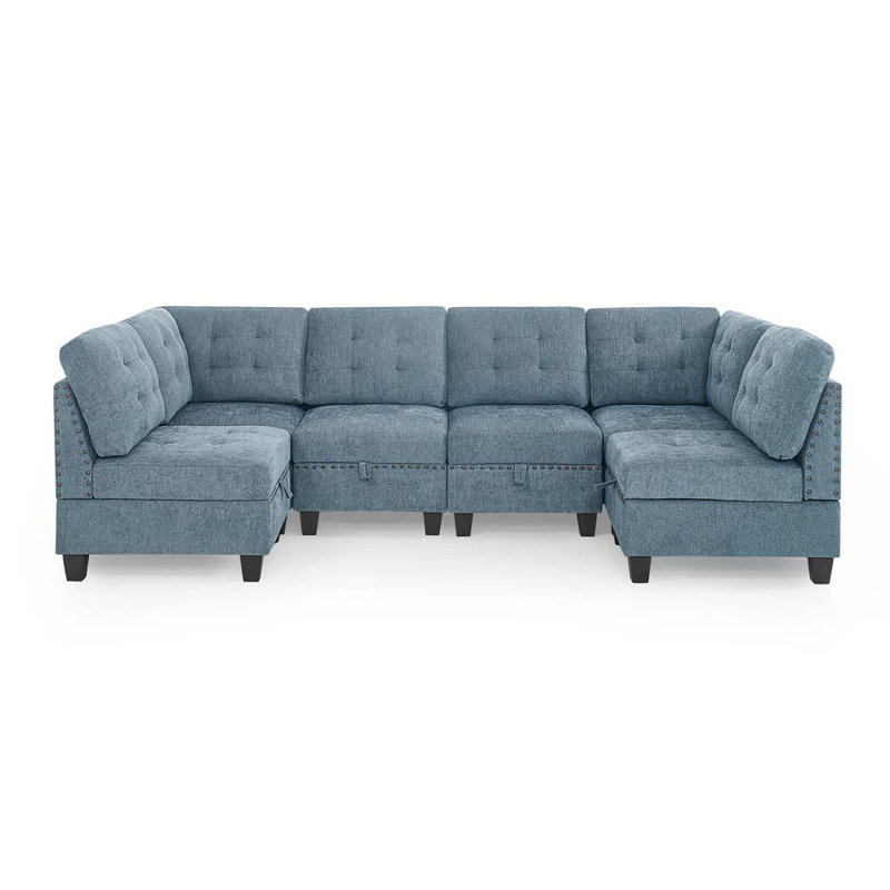 Canapé modulaire 6 pièces Kaeon