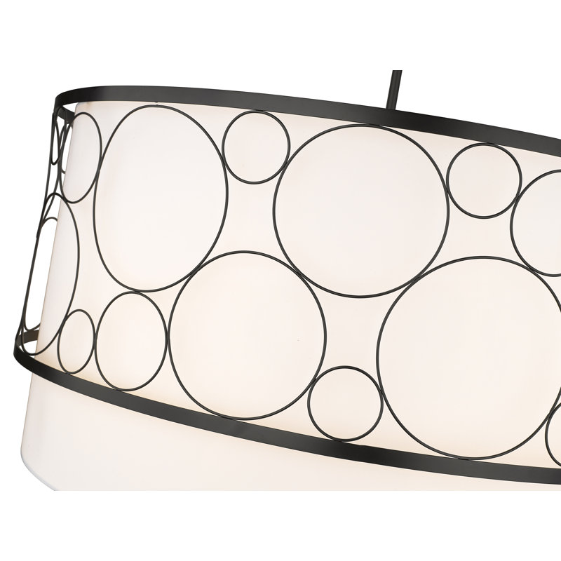 5 - Light Single Pendant, Matte Black