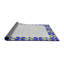 Tapis gris/bleu à motifs-987475247