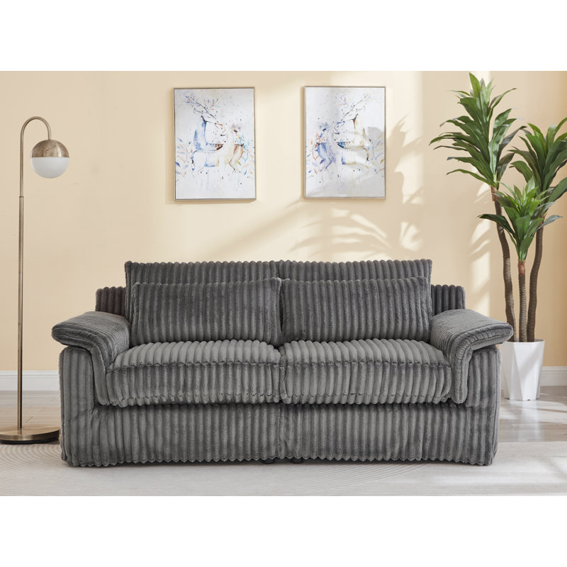 Canapé 74 po, Gris