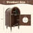 Cat Litter Box Enclosure (Espresso)