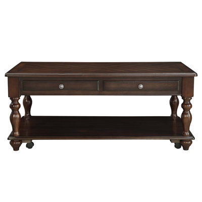 Modern Traditional Style Cocktail Table Lift Top Storage Shelf Espresso Finish Living Room Furniture 1pc