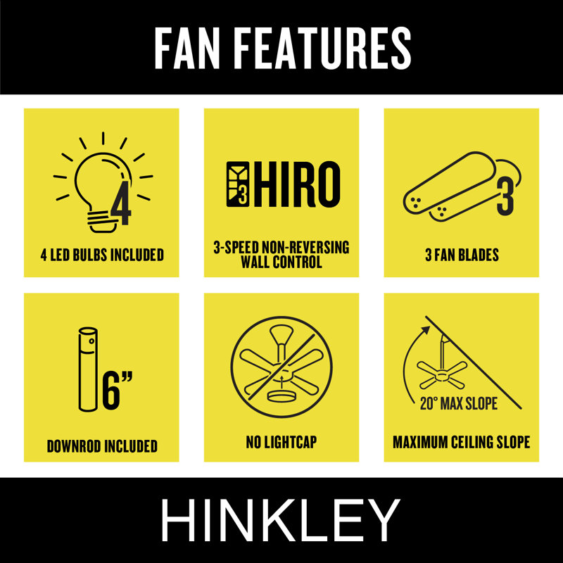 Hinkley Finnigan LED Fandelier
