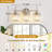 3-Light Sand Nickel Bathroom Light Fixtures With Clear Shades, Vanity Lighting Fixtures Over Mirror (Exclude Bulb)-1843401117