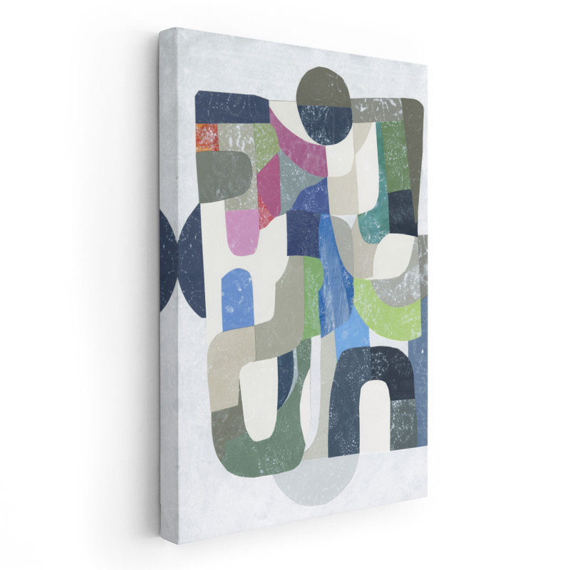 Cucumber Slumber II - reproduction d'art sur toile, H 18 po x l 12 po