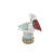 Wood Pelican Decorative Multi Colored Sculpture