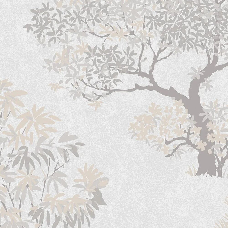 Superfresco Elmwood Duck Egg Wallpaper, Brown