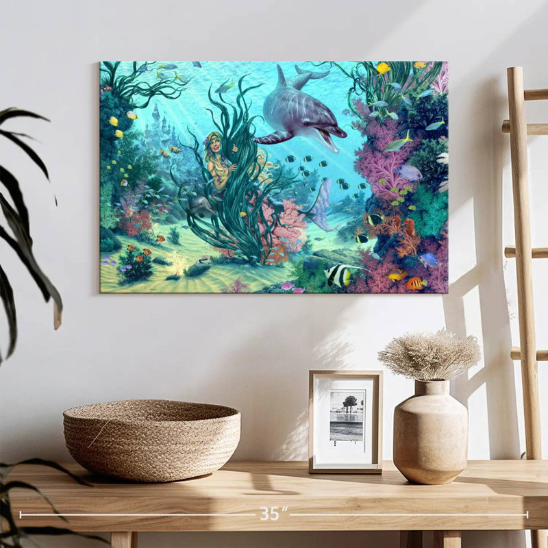 Aletra Mermaid Hide and Seek, H 16 po x l 24 po