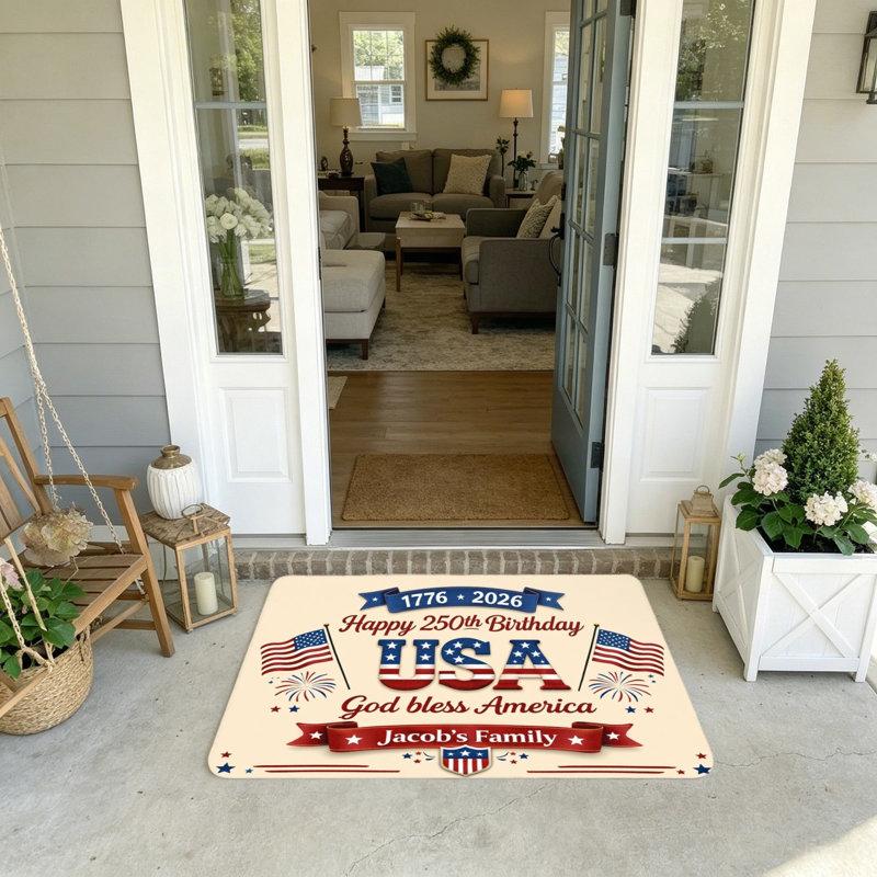 Tapis de fête des États-Unis 250th Anniversary