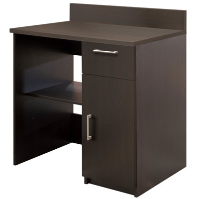 36'' W x 36'' H Espresso Stock
