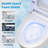Smart Toilet With Auto Open/Close, Heated Seat, Foam Shield, Automatic Flush, Radar & Foot Sensor, LED Display, Night Light & Wireless Remote