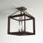 Averee Glass Semi Flush Mount-16605476