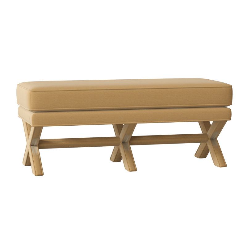 Cayden Upholstered Bench, M9463 Pollen
