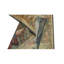Hand-Knotted High-Quality Green and Brown Area Rug