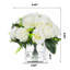 Faux Silk Roses Arrangement in Vase-376532664