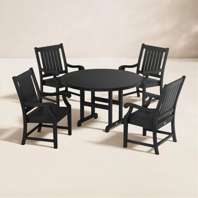 POLYWOOD® Verlyn 48" Patio Dining Set