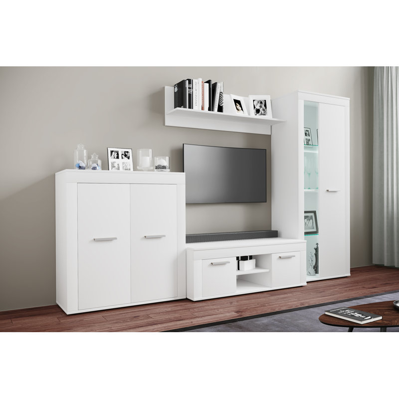 Sejun Unfinished Entertainment Centre for TVs up to 55", White