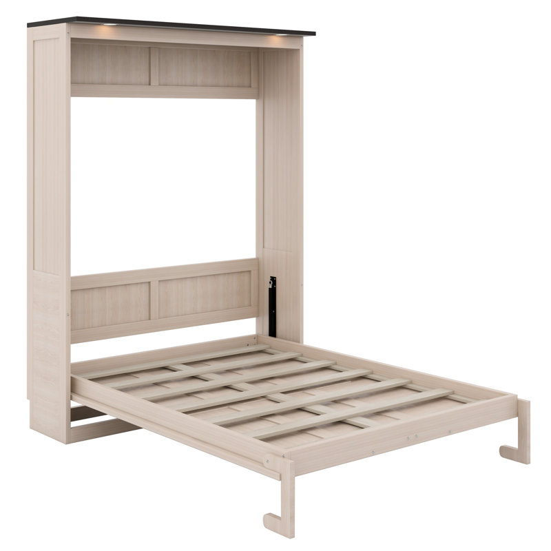Lit escamotable contemporain avec DEL