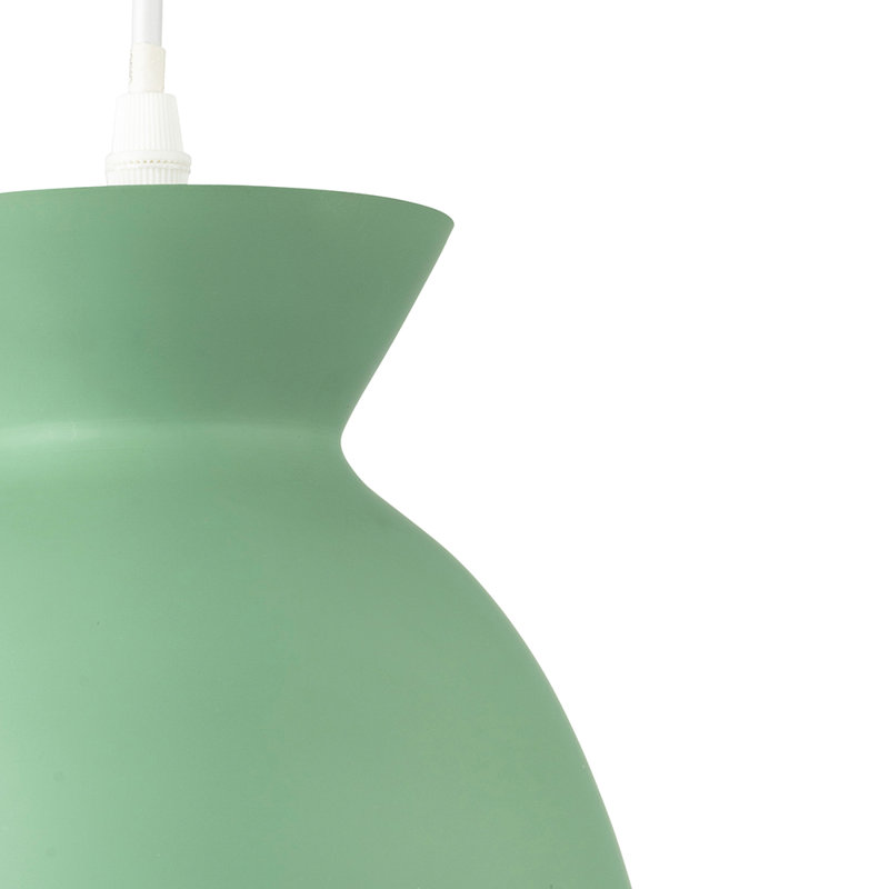 1 - Light Dome Pendant, Green