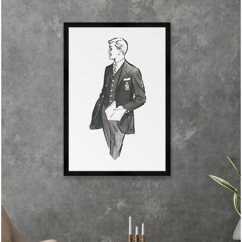 Étudiant de l'école préparatoire - reproduction de cadre photo