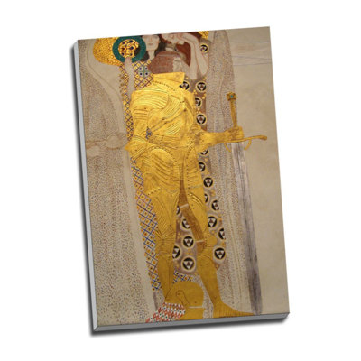 The Beethoven Freize by Gustav Klimt - Wrapped Canvas Art Prints