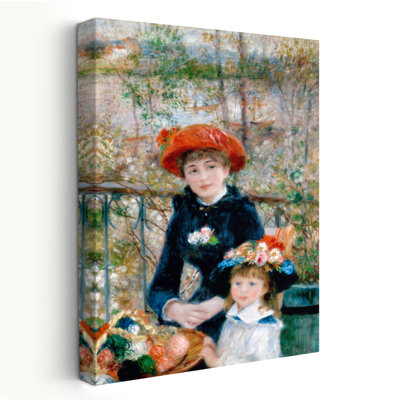 The Two Sisters, On The Terrace, 1881 - Museum Figurative Art