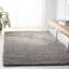 Tapis à poil long argenté Vandoren-1758391739
