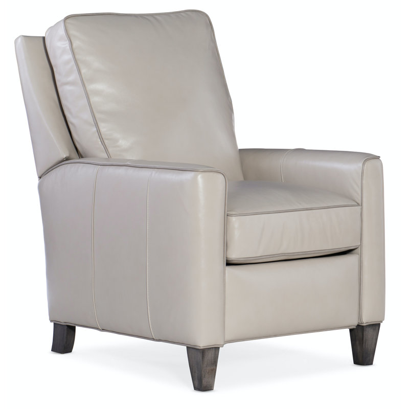 Yorba Leather Armchair, Aline Fumo Genuine Leather, New Classiques, Push Back