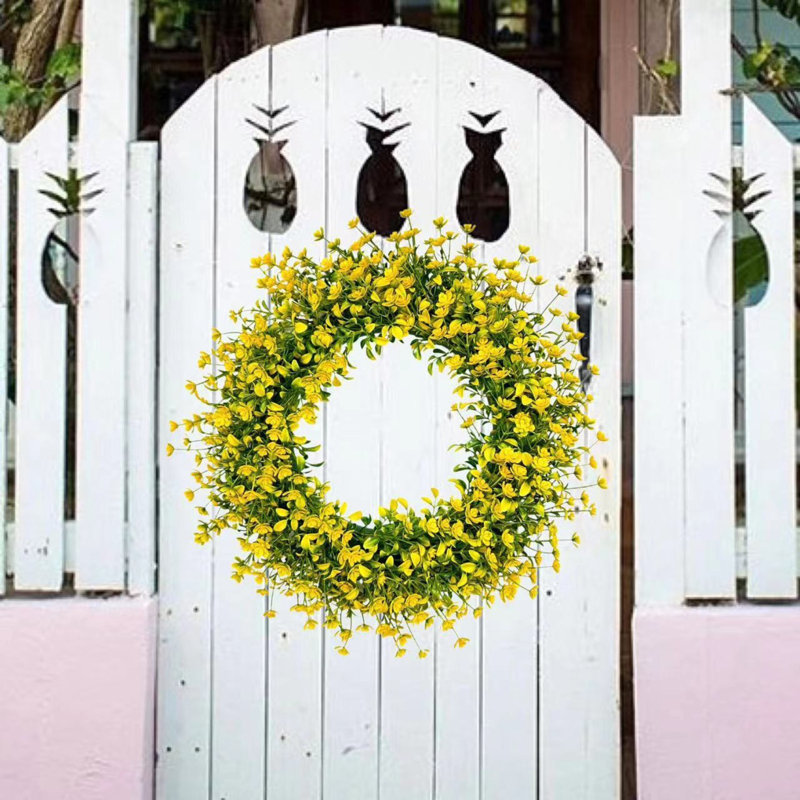 Couronnes pour porte d'entrée, Jaune