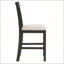 Ensemble de salle à manger à hauteur de comptoir rustique avec rangement, table en bois 6 pièces, banc et 4 chaises pour cuisines modernes et petits espaces-129945705