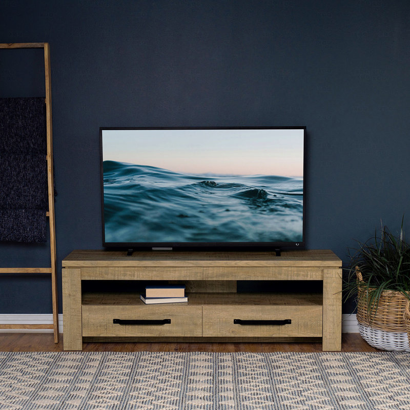 Meuble télé 2 tiroirs