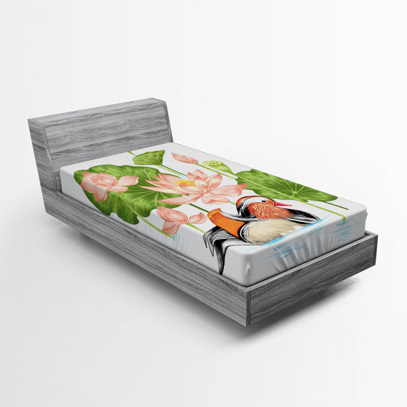 Drap-housse en microfibre de caoutchouc, Drap-housse de taille simple